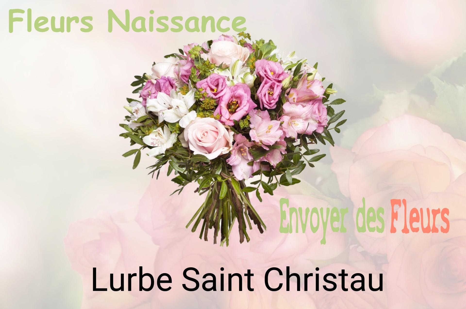 Bouquet de fleurs de naissance livré à Lurbe-Saint-Christau